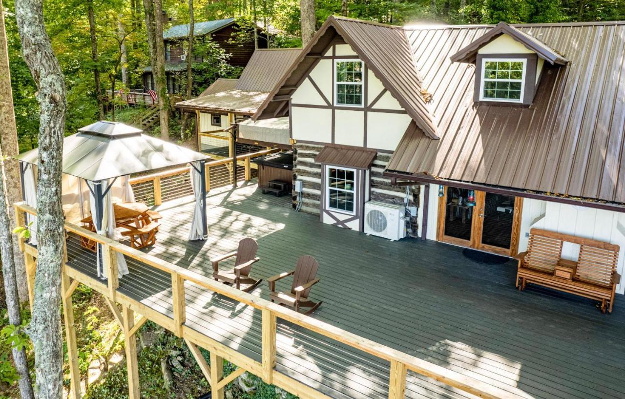 Staynantahala - Smoky Mountain Cabins Aquone Exterior foto